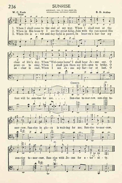 Church Service Hymns page 203
