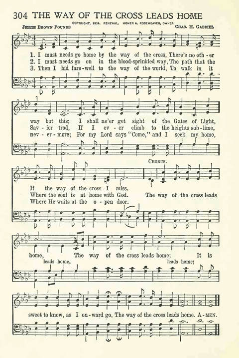 Church Service Hymns page 262