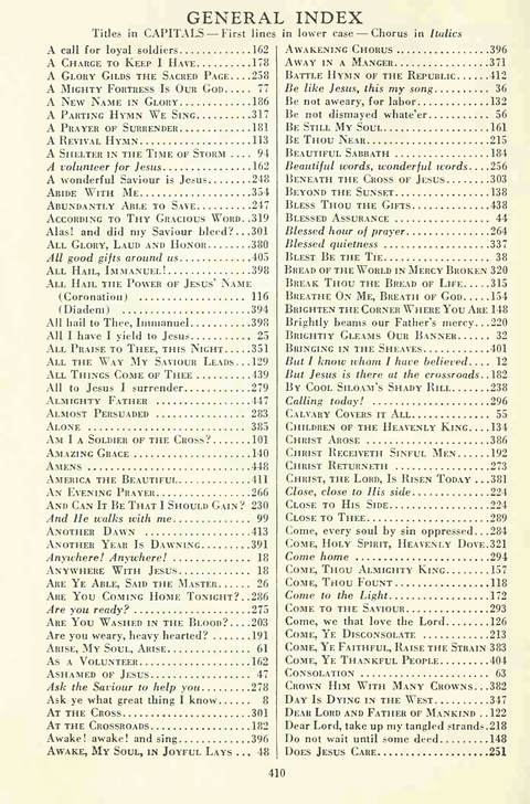 Church Service Hymns page 408
