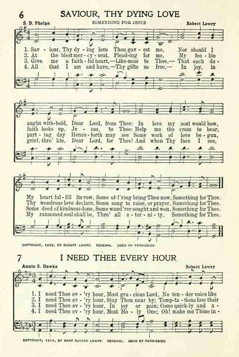 Church Service Hymns page 6