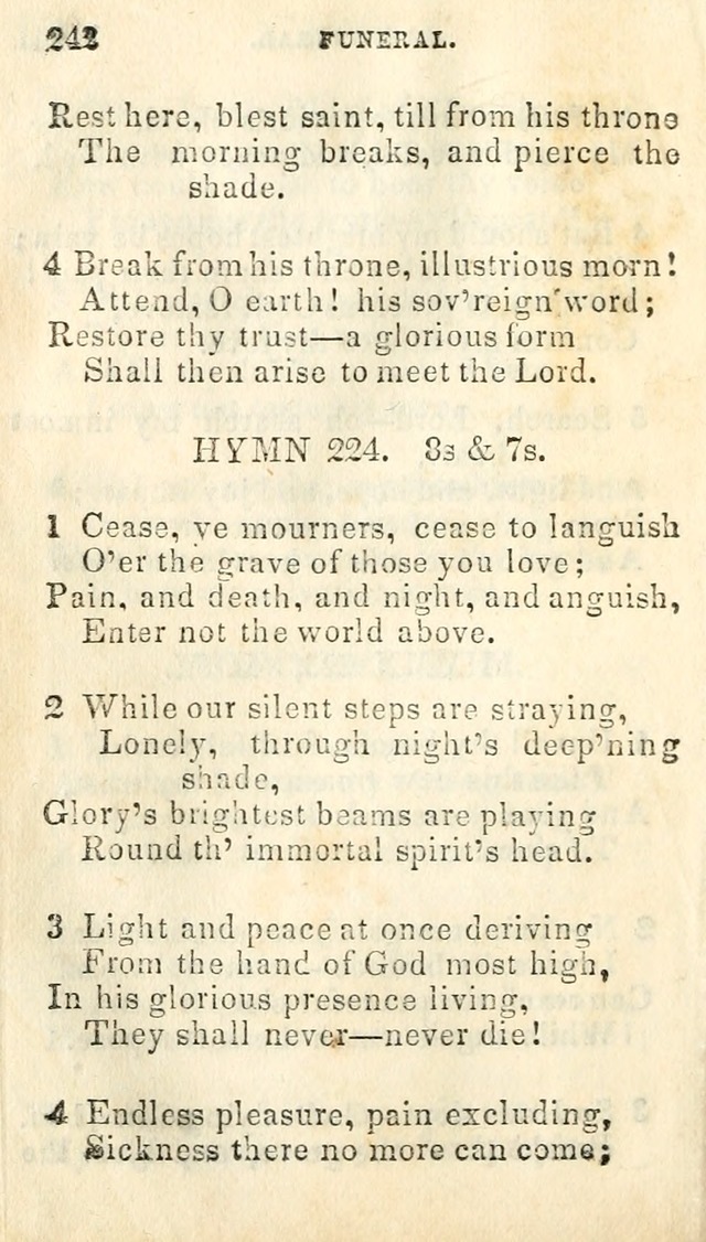 A Collection of Sacred Hymns, for the Church of Jesus Christ of Latter Day Saints page 246