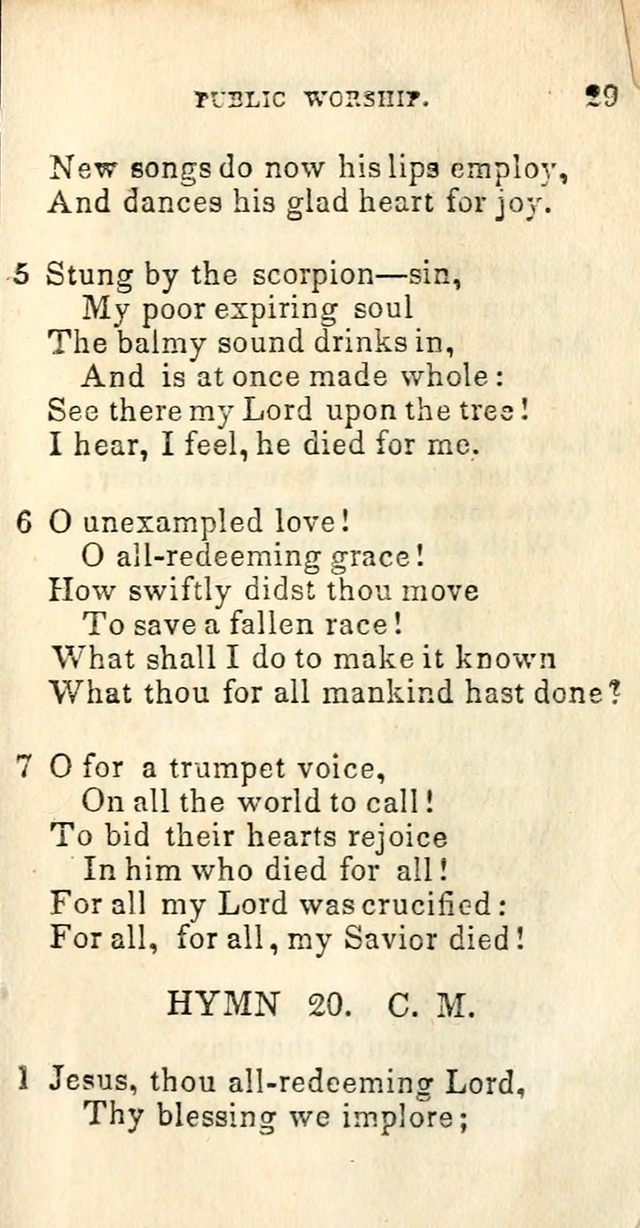 A Collection of Sacred Hymns, for the Church of Jesus Christ of Latter Day Saints page 31
