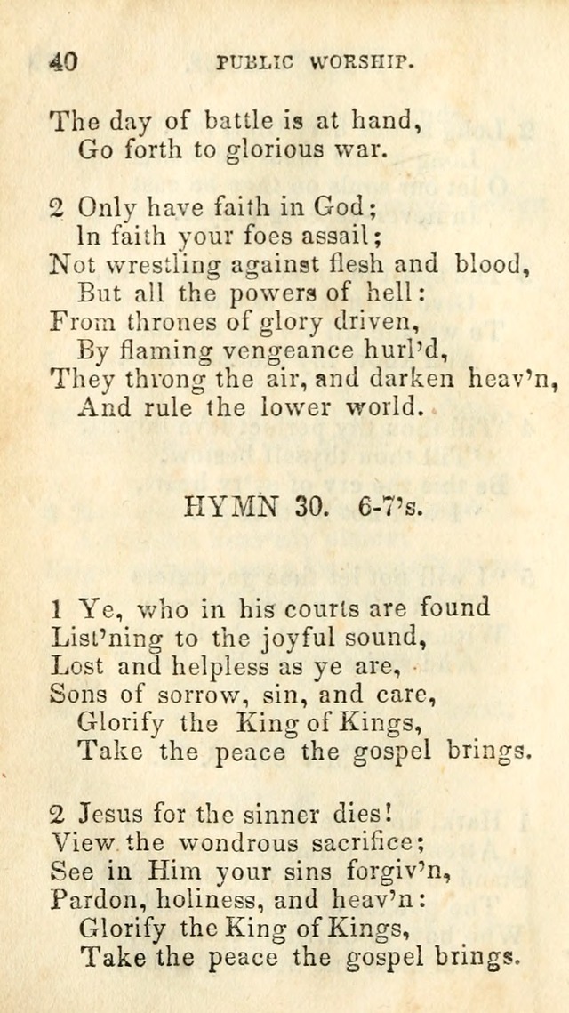A Collection of Sacred Hymns, for the Church of Jesus Christ of Latter Day Saints page 42