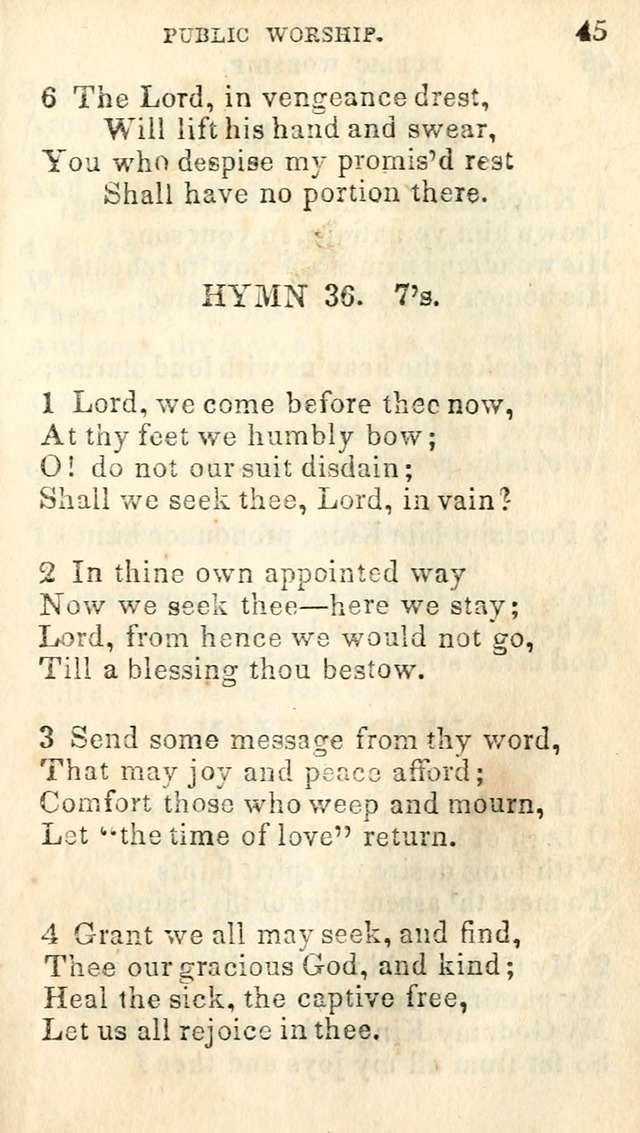 A Collection of Sacred Hymns, for the Church of Jesus Christ of Latter Day Saints page 47