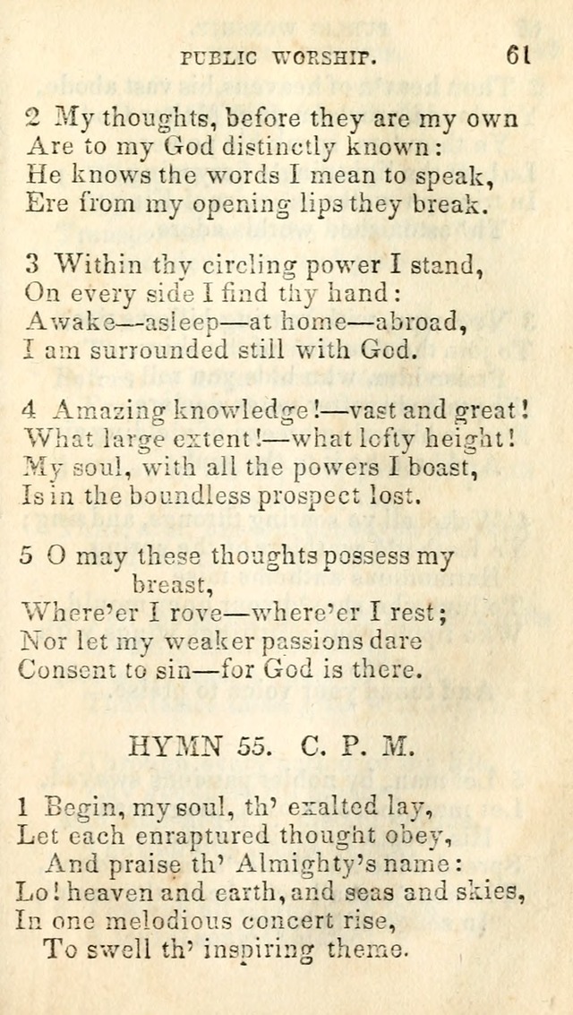 A Collection of Sacred Hymns, for the Church of Jesus Christ of Latter Day Saints page 63