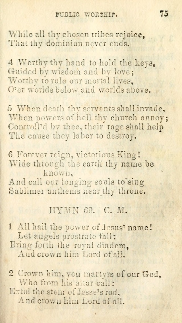 A Collection of Sacred Hymns, for the Church of Jesus Christ of Latter Day Saints page 77