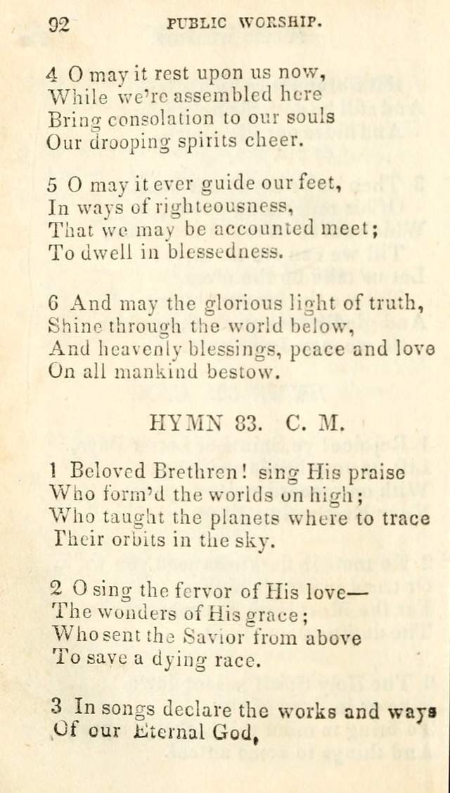 A Collection of Sacred Hymns, for the Church of Jesus Christ of Latter Day Saints page 94