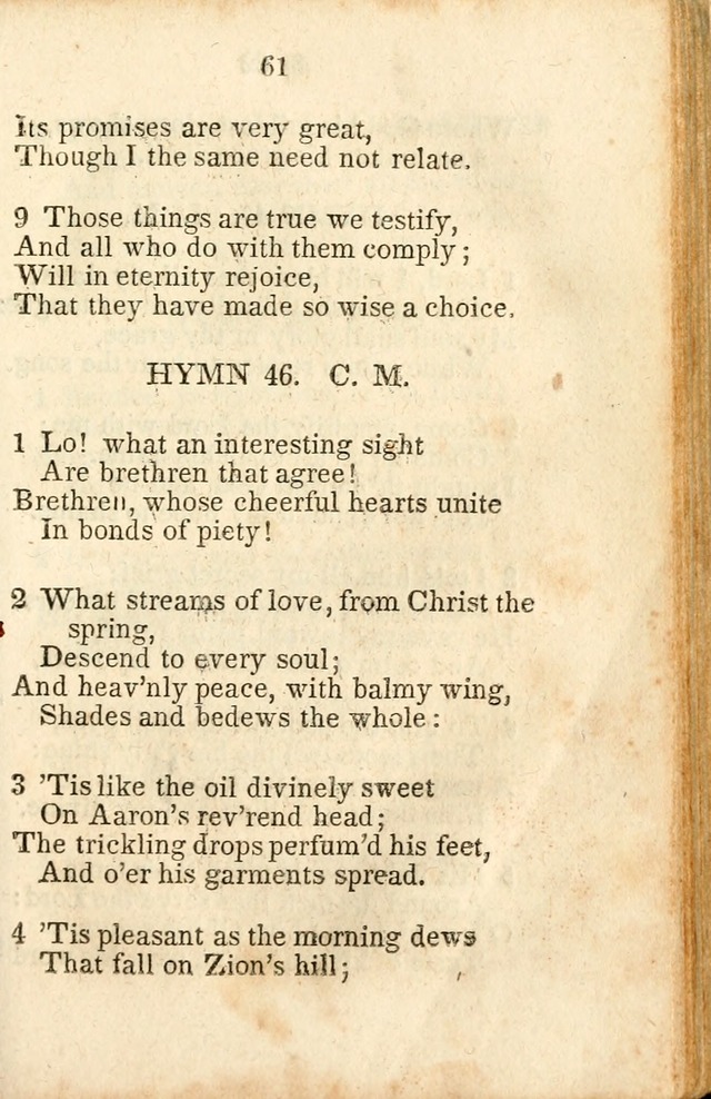 A Collection of Sacred Hymns for the Church of Jesus Christ of Latter-Day  Saints page 62