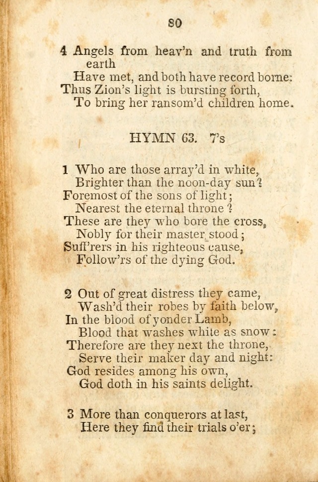A Collection of Sacred Hymns for the Church of Jesus Christ of Latter-Day  Saints page 81