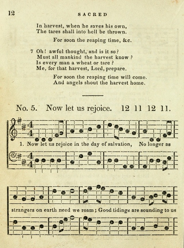 A Collection of Sacred Hymns for the use of the Latter-Day Saints page 12