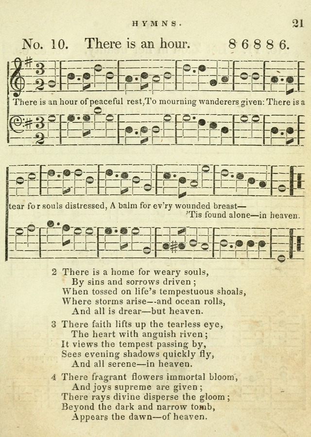 A Collection of Sacred Hymns for the use of the Latter-Day Saints page 21
