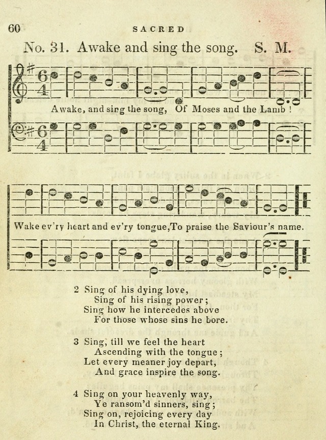 A Collection of Sacred Hymns for the use of the Latter-Day Saints page 60