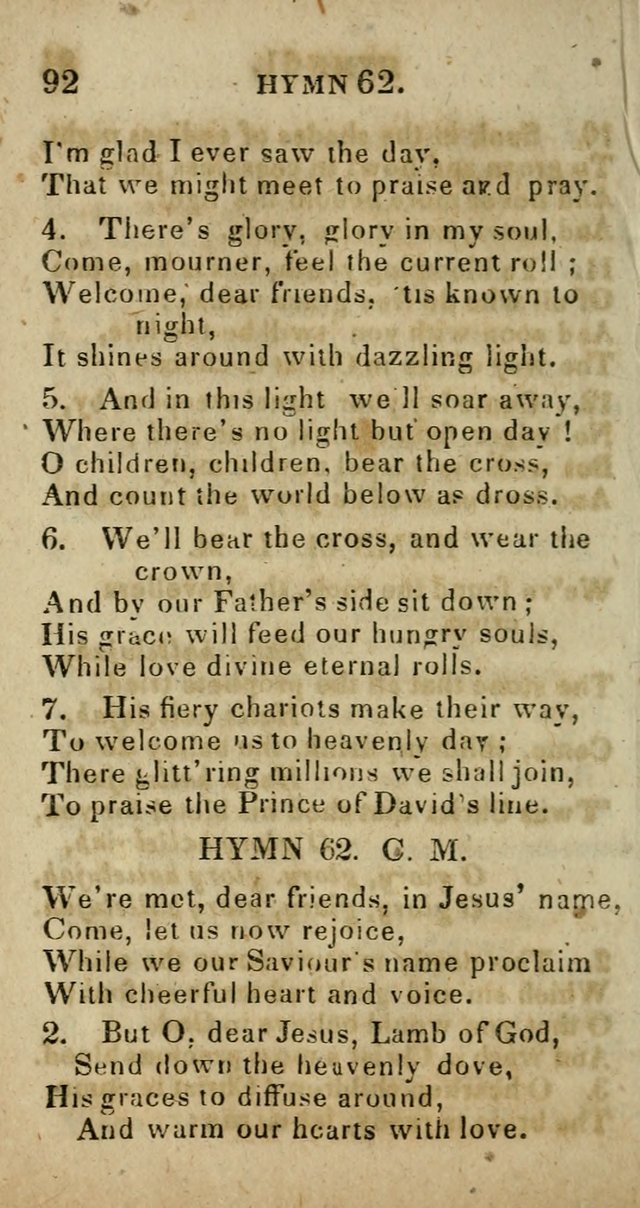 A Choice Selection of Hymns and Spiritual Songs, Designed to Aid in the Devotions of Prayer, Conference, and Camp-Meetings page 103