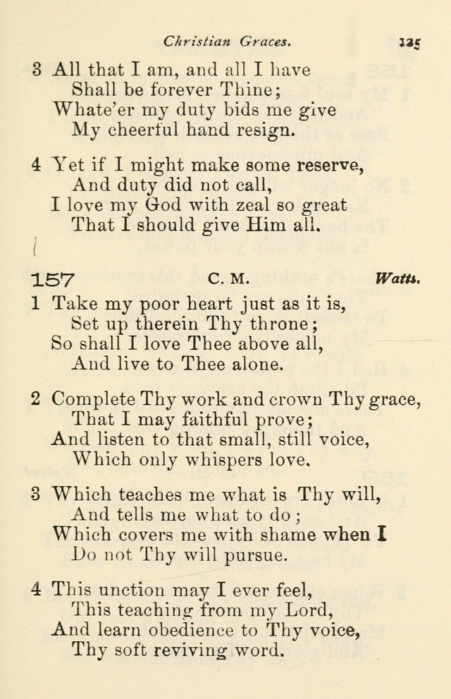 A Choice Selection of Hymns and Spiritual Songs for the use of the Baptist Church and all lovers of song page 128