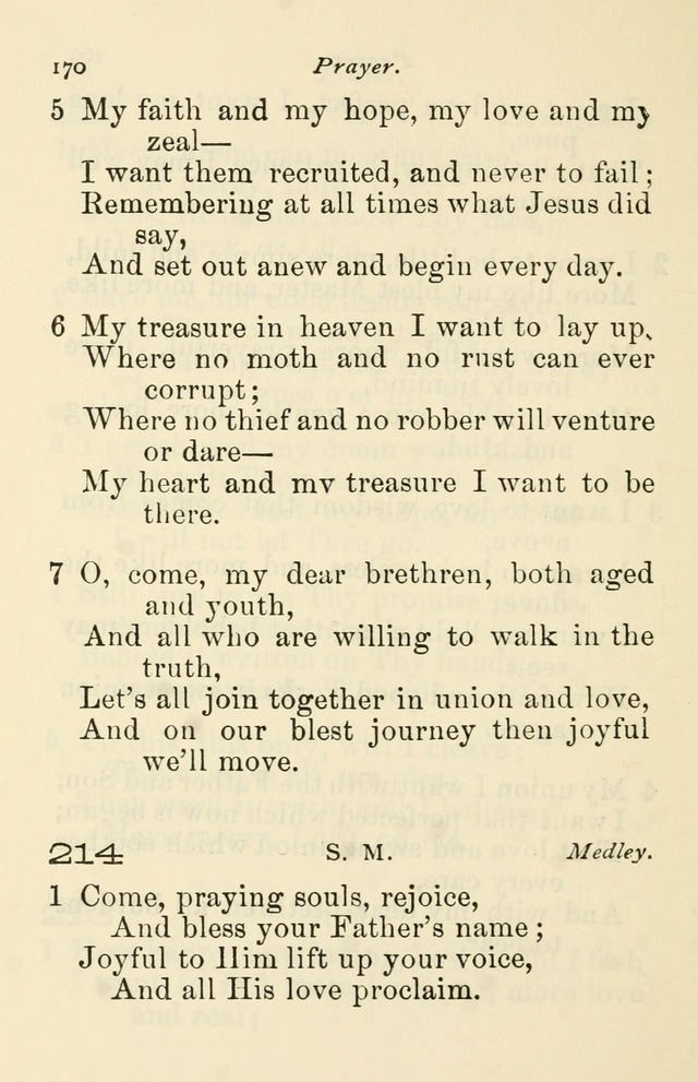 A Choice Selection of Hymns and Spiritual Songs for the use of the Baptist Church and all lovers of song page 173