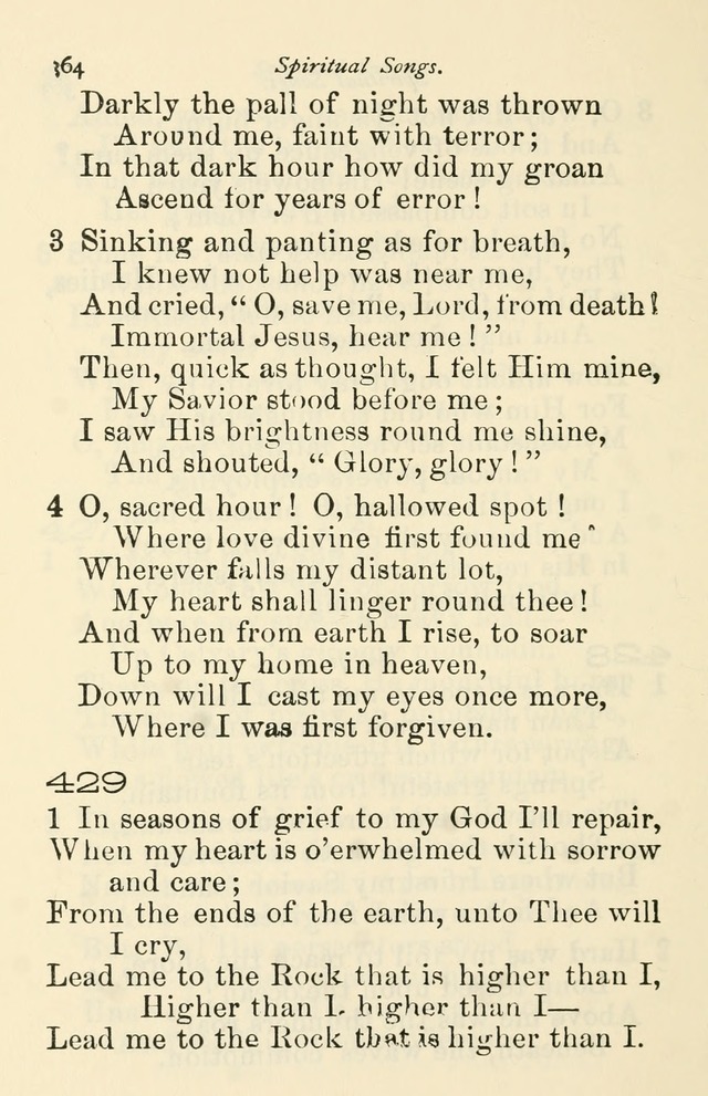 A Choice Selection of Hymns and Spiritual Songs for the use of the Baptist Church and all lovers of song page 367