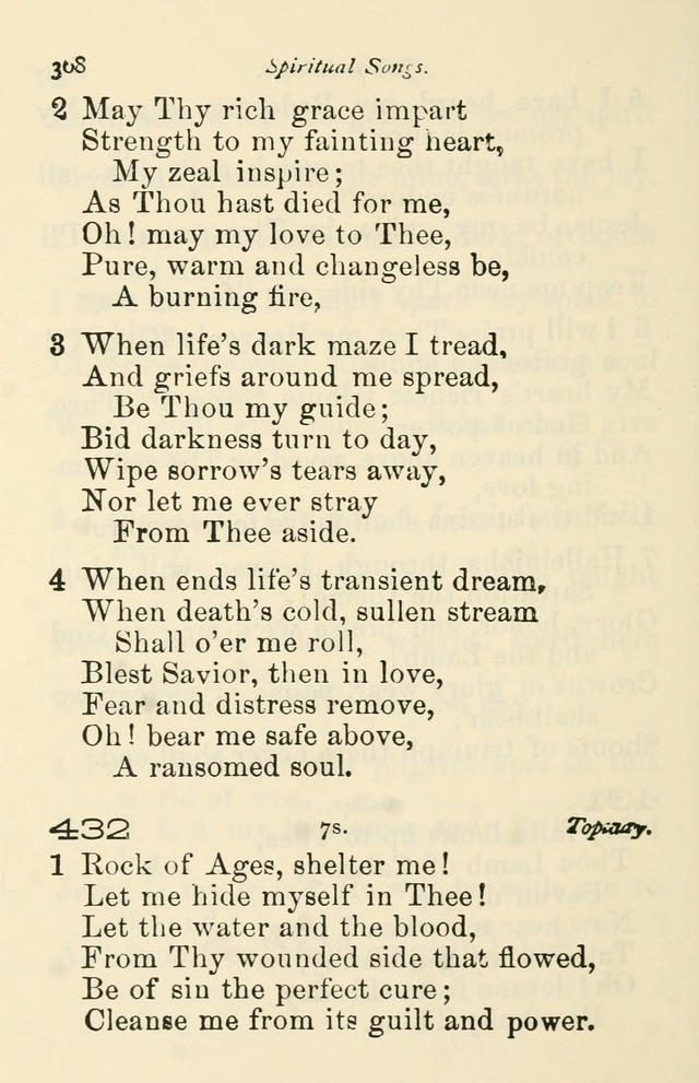 A Choice Selection of Hymns and Spiritual Songs for the use of the Baptist Church and all lovers of song page 371