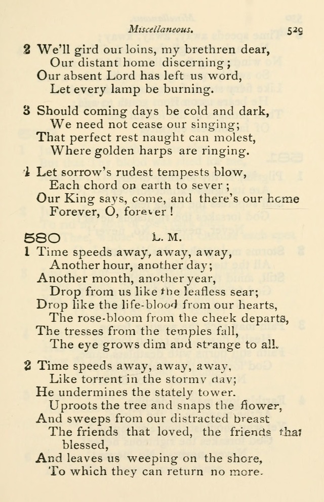 A Choice Selection of Hymns and Spiritual Songs for the use of the Baptist Church and all lovers of song page 532