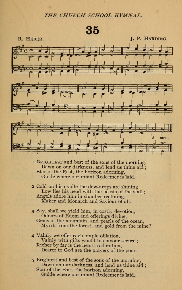 The Church School Hymnal with Tunes page 52