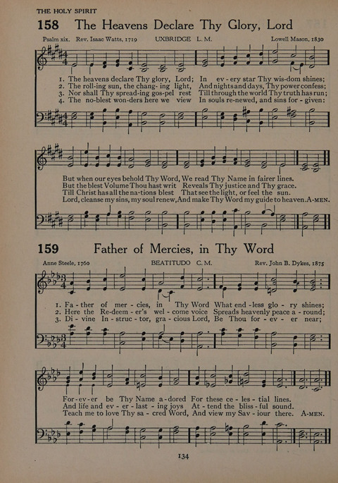 The Church School Hymnal for Youth page 134