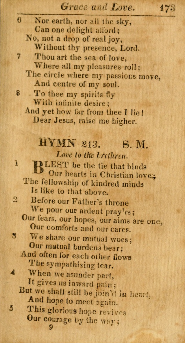 A Choice Selection of Psalms, Hymns and Spiritual Songs for the use of  Christians page 174