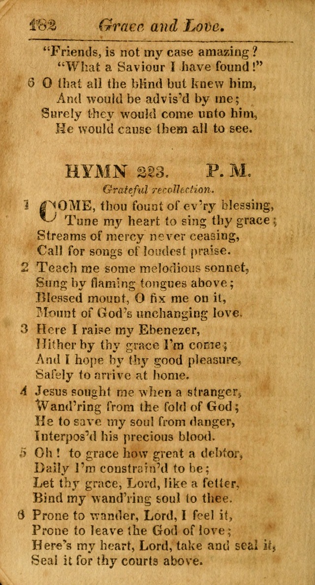 A Choice Selection of Psalms, Hymns and Spiritual Songs for the use of  Christians page 183