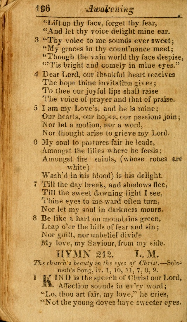 A Choice Selection of Psalms, Hymns and Spiritual Songs for the use of  Christians page 193