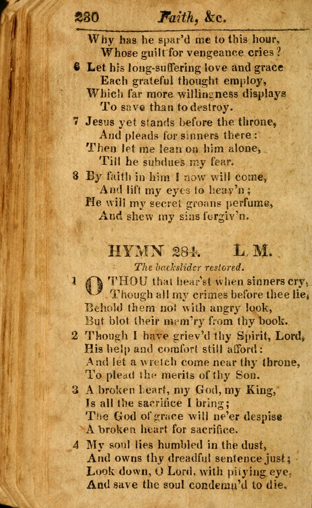 A Choice Selection of Psalms, Hymns and Spiritual Songs for the use of  Christians page 223