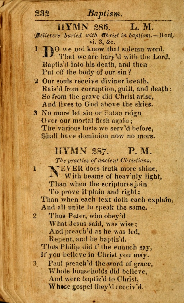 A Choice Selection of Psalms, Hymns and Spiritual Songs for the use of  Christians page 225