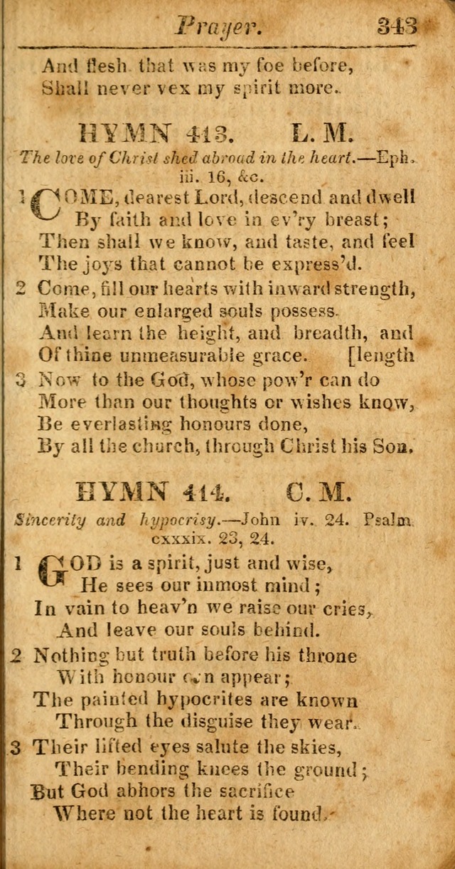 A Choice Selection of Psalms, Hymns and Spiritual Songs for the use of  Christians page 336