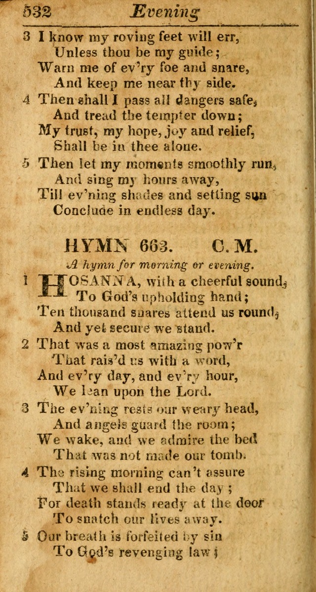 A Choice Selection of Psalms, Hymns and Spiritual Songs for the use of  Christians page 525
