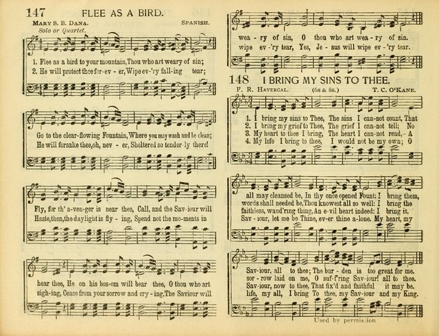 Christ in Song: for all religious services nearly one thousand best gospel hymns, new and old with responsive scripture readings (Rev. and Enl.) page 104