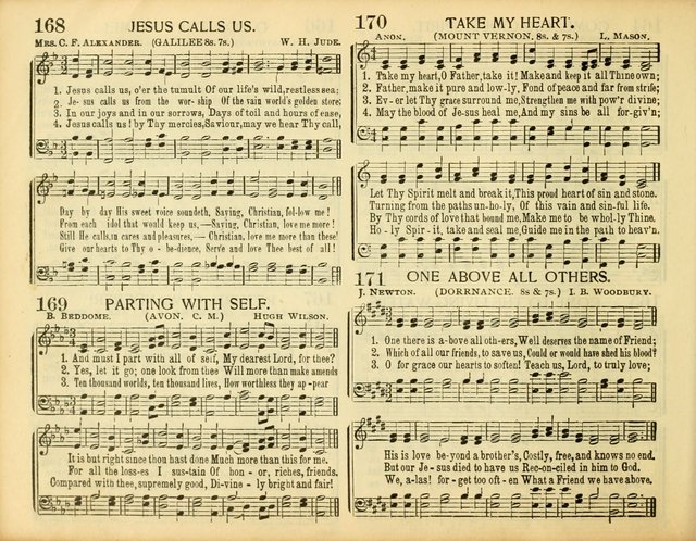 Christ in Song: for all religious services nearly one thousand best gospel hymns, new and old with responsive scripture readings (Rev. and Enl.) page 110