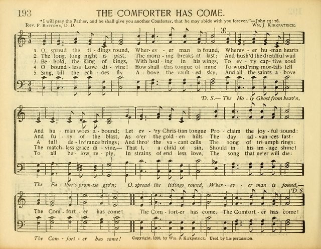 Christ in Song: for all religious services nearly one thousand best gospel hymns, new and old with responsive scripture readings (Rev. and Enl.) page 120