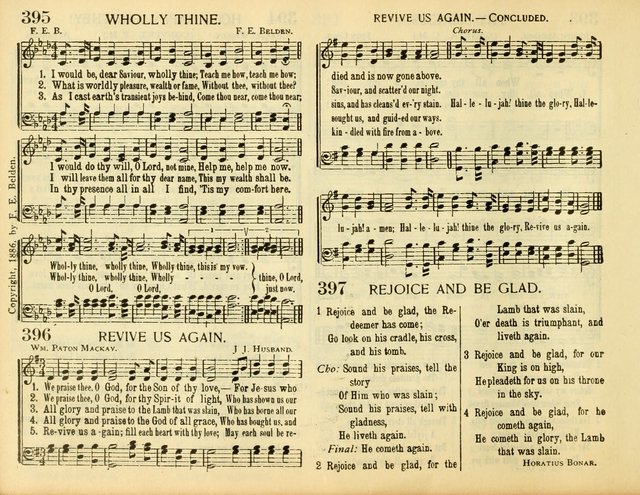 Christ in Song: for all religious services nearly one thousand best gospel hymns, new and old with responsive scripture readings (Rev. and Enl.) page 244