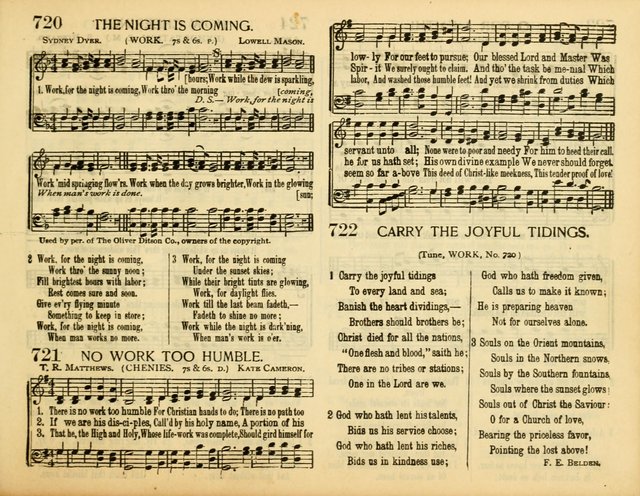 Christ in Song: for all religious services nearly one thousand best gospel hymns, new and old with responsive scripture readings (Rev. and Enl.) page 439