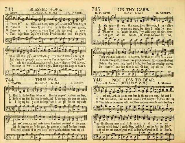 Christ in Song: for all religious services nearly one thousand best gospel hymns, new and old with responsive scripture readings (Rev. and Enl.) page 446