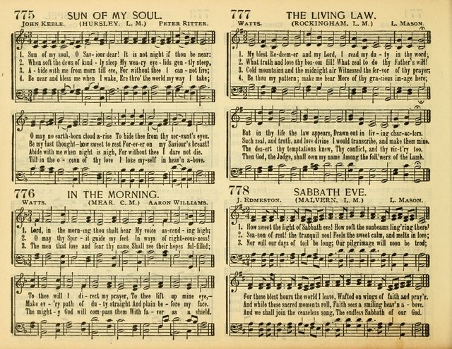 Christ in Song: for all religious services nearly one thousand best gospel hymns, new and old with responsive scripture readings (Rev. and Enl.) page 454