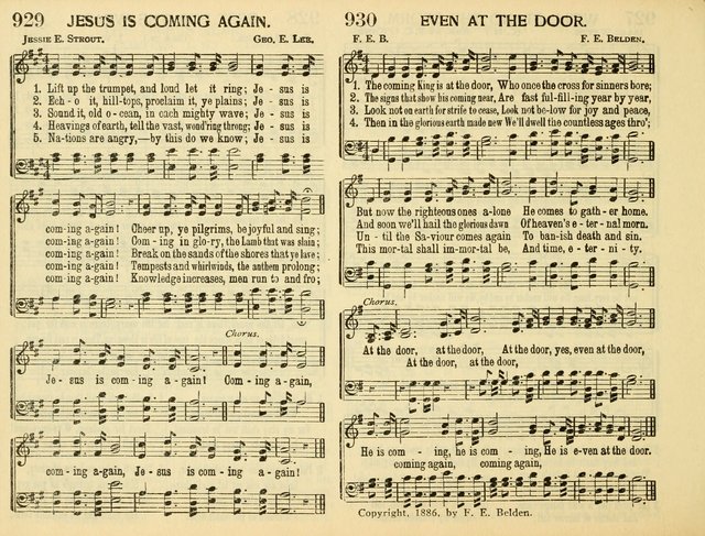 Christ in Song: for all religious services nearly one thousand best gospel hymns, new and old with responsive scripture readings (Rev. and Enl.) page 536