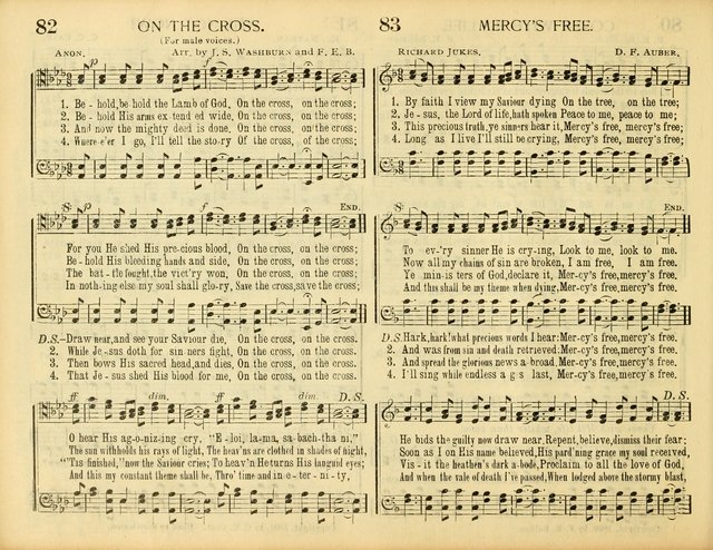 Christ in Song: for all religious services nearly one thousand best gospel hymns, new and old with responsive scripture readings (Rev. and Enl.) page 76