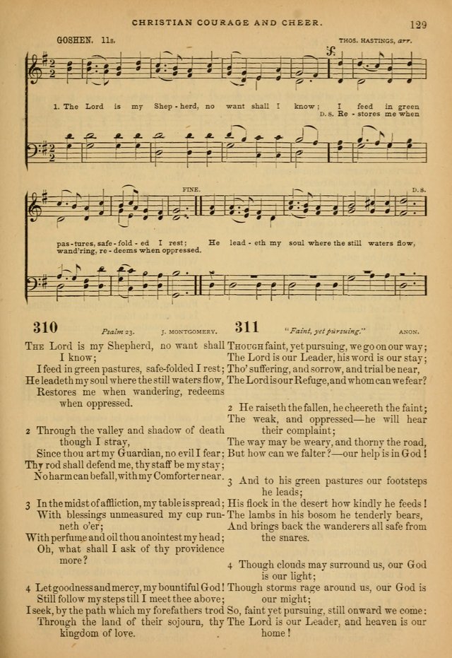 The Calvary Selection of Spiritual Songs: with music for use in social meetings. page 129