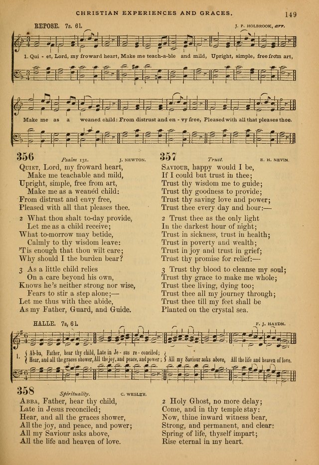 The Calvary Selection of Spiritual Songs: with music for use in social meetings. page 149