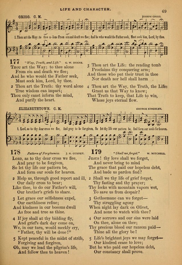 The Calvary Selection of Spiritual Songs: with music for use in social meetings. page 69