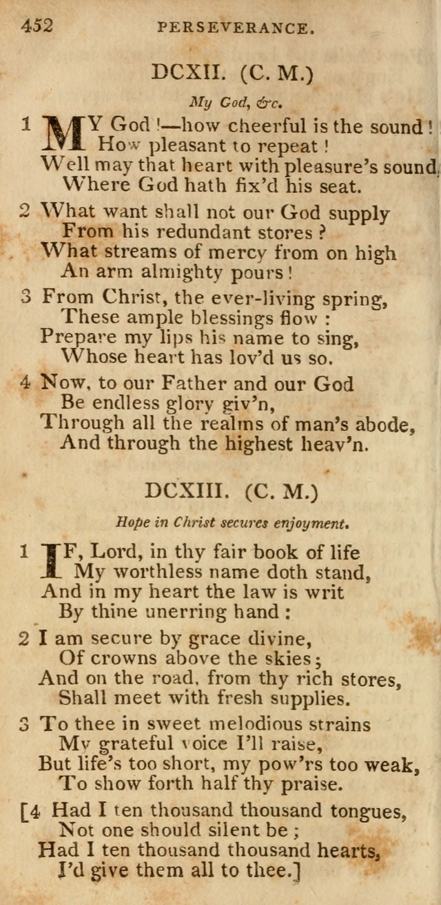 The Cluster of Spiritual Songs, Divine Hymns and Sacred Poems: being chiefly a collection (3rd ed. rev.) page 452