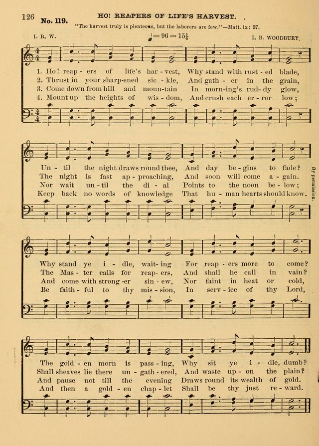 The Christian Sunday School Hymnal: a compilation of choice hymns and tunes for Sunday schools page 128