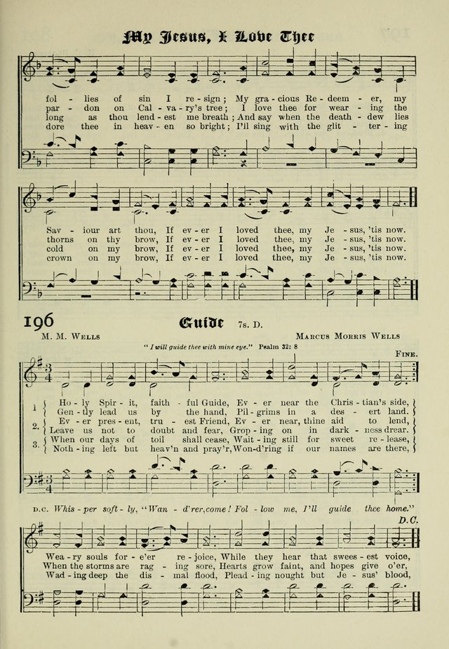 Church and Sunday School Hymnal with Supplement: a Collection of Hymns and Sacred Songs ... [with Deutscher Anhang] page 135