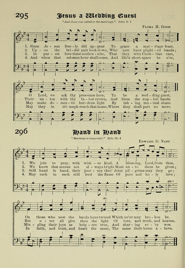 Church and Sunday School Hymnal with Supplement: a Collection of Hymns and Sacred Songs ... [with Deutscher Anhang] page 206