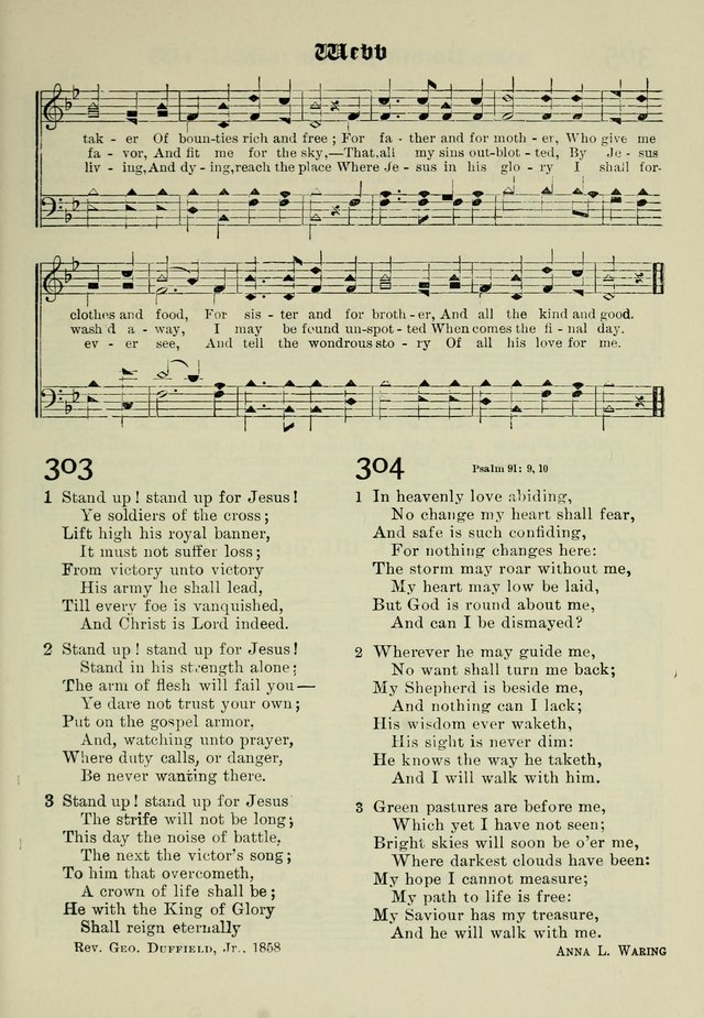 Church and Sunday School Hymnal with Supplement: a Collection of Hymns and Sacred Songs ... [with Deutscher Anhang] page 211