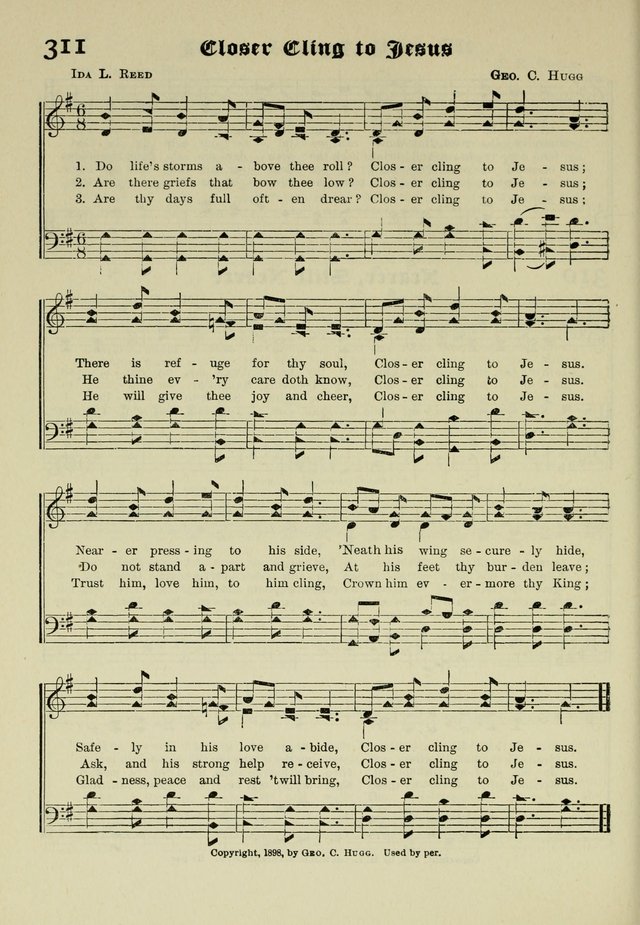 Church and Sunday School Hymnal with Supplement: a Collection of Hymns and Sacred Songs ... [with Deutscher Anhang] page 216