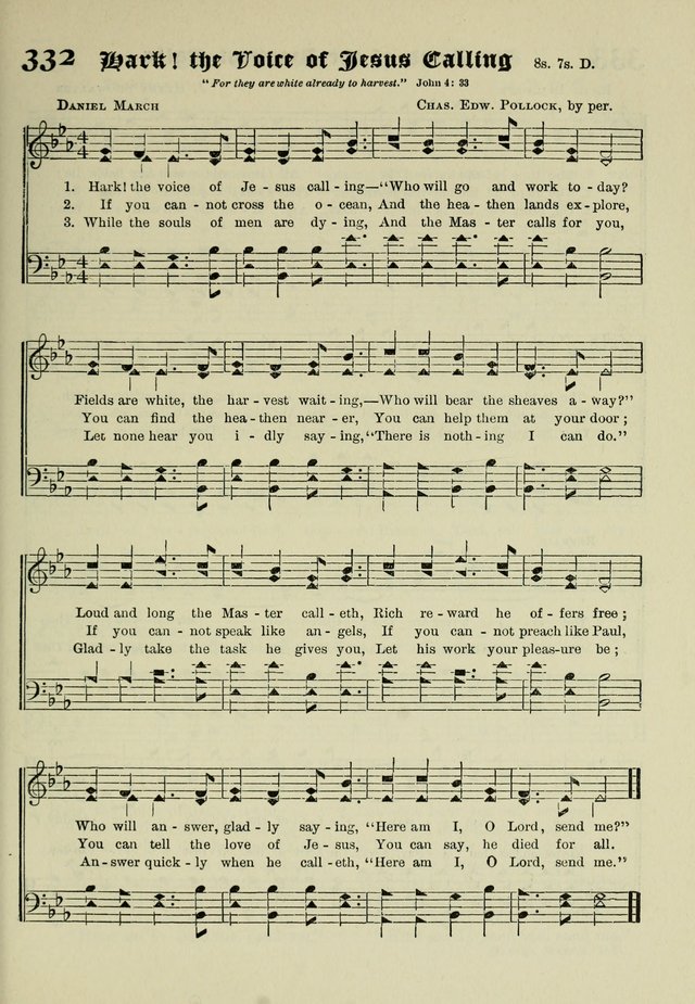 Church and Sunday School Hymnal with Supplement: a Collection of Hymns and Sacred Songs ... [with Deutscher Anhang] page 233